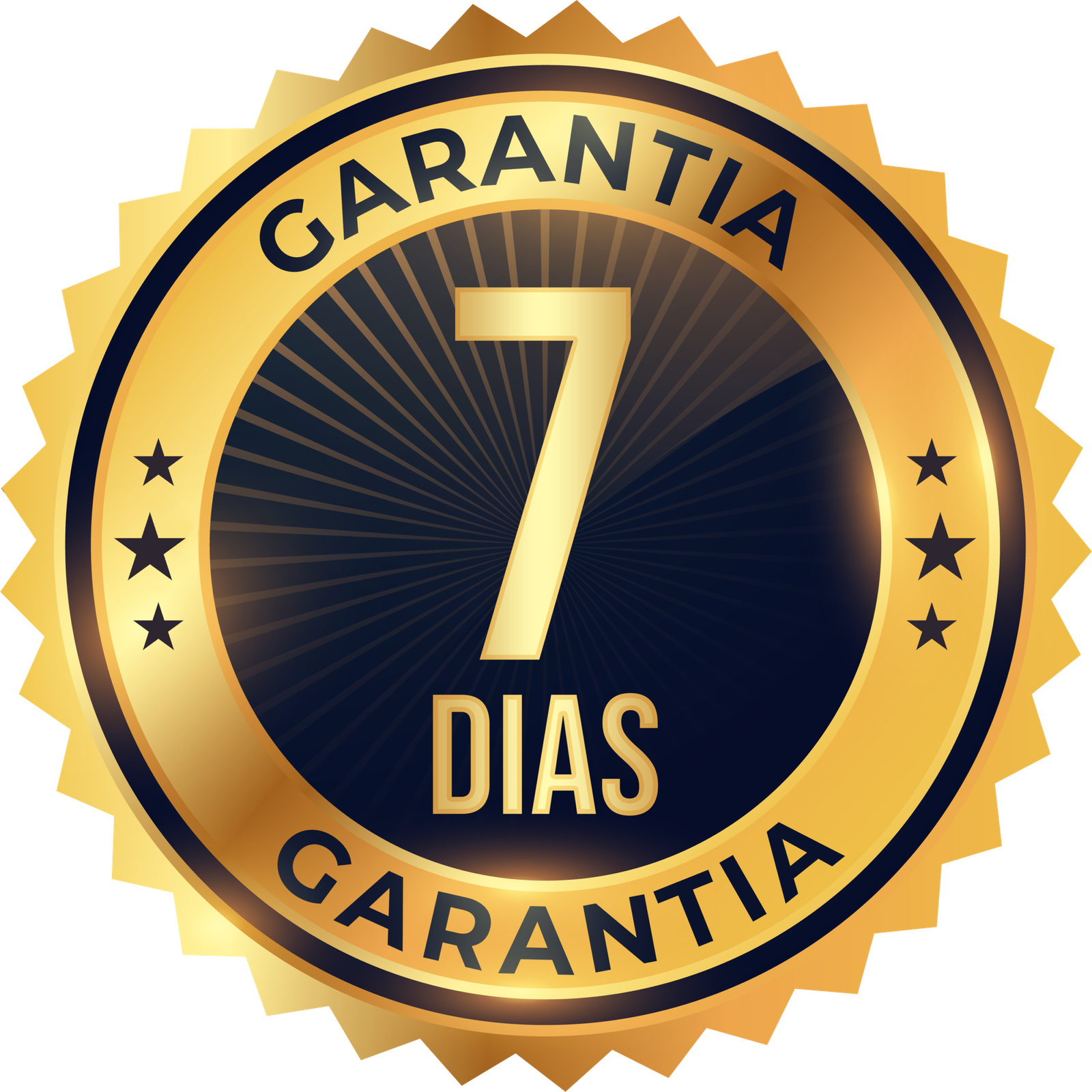Selo de garantia 7 dias — Beleza Desvendada
